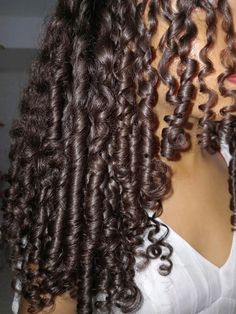 Long Spiral Curls, Curly Hair 3c, 3c Curly Hair