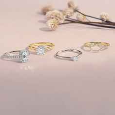 The Infinity Heart Ring is a beautiful symbol of love and eternity. This diamond ring is set in a solid gold band that loops around to form an infinity knot. This unique design adds to its beauty, making it subtle yet striking - a magnificent paradox that is a must-have in your everyday essentials ensemble. Elegant Moissanite Stackable Promise Rings, Delicate Diamond Ring With Halo Setting For Promise, Delicate Diamond Ring With Halo Setting, Elegant Moissanite Stackable Rings For Anniversary, Delicate Halo Diamond Promise Ring, Elegant Jewelry With Halo Design And Round Band, Delicate Anniversary Ring With Halo Design, Dainty Halo Diamond Ring For Anniversary, Delicate Halo Design Ring For Anniversary