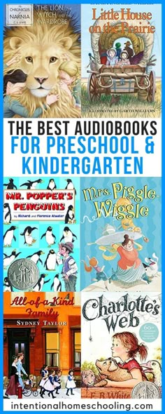 the best audio books for preschool and kindergart