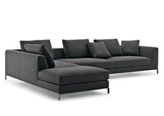 False Antonio Citterio Sofa, Low Sofa, Minimalist Sofa, Interior Fit Out, Antonio Citterio, The Ray, Lounge Seating, Design Strategy, Furniture Design Modern