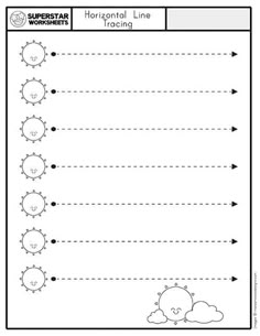 printable worksheet for the horizon line