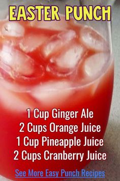 the recipe for this drink is easy to make