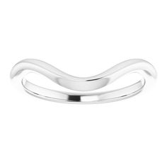 White Gold Wedding Ring With Smooth Finish And Round Band, Wedding Band With Smooth Finish, Classic White Evening Rings, Elegant Wedding Band With Smooth Finish, Luxury Wedding Jewelry With Smooth Finish, Classic Wedding Jewelry With Polished Finish, Classic Wedding Rings With Polished Finish, Formal Platinum Ring With Polished Finish, Formal Platinum Jewelry With Polished Finish