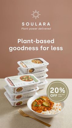 the plant - based goodness for less is on sale at soulara, and it's up to 20 % off