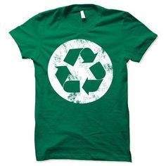 Vintage Retro Recycle T-shirt. Recycling Logo Symbol Shirt. Support Recycling Shirt. Recycling Logo, Tshirts Ideas, Recycled Shirts, Recycle Logo, Logo Symbol, Recycled T Shirts, Funny Gifts For Dad, Phone Screens, Computer Monitors