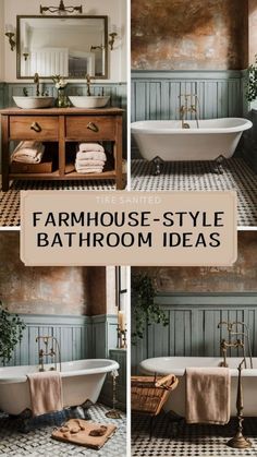 farmhouse style bathroom ideas that are easy to do