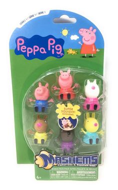 peppa pig action figure set