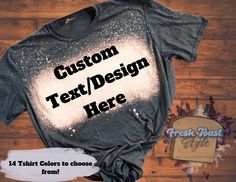 Custom design sublimated on a soft style tshirt for you! You can send us the design you want printed or we can help you with your design. What we need: Choose Color Choose size Message us with the design/design ideas. Tell us if you would like the shirt bleached or no bleach(darker colors may not work without bleach) and where you would like your design(full front/back, chest, sleeve etc) We are able to remove background if requested.  **If you want more than one image on the shirt it will be $3 Acid Wash T-shirt With Custom Print And Relaxed Fit, Customizable Cotton Sublimation Design For Summer, Acid Wash T-shirt With Custom Print, Acid Wash Custom Print T-shirt For Streetwear, Acid Wash Cotton T-shirt With Custom Print, Custom Print Tie Dye Cotton T-shirt, Acid Wash Cotton T-shirt With Sublimation Print, Tie Dye Crew Neck Sublimation Design Shirt, Tie-dye Crew Neck With Sublimation Design