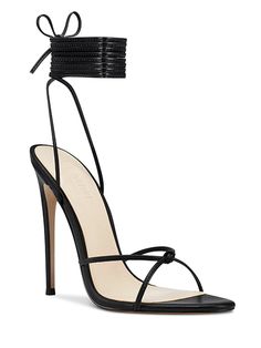 Athens Lace Up - Noir | Femme LA Black Lace Up Sandals, Bow Straps, Lace Up Gladiator Sandals, Rosie Huntington, Satin Heels, Strappy Sandals Heels, Black Vegan, Patent Leather Heels, Hailey Bieber