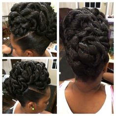 Elegant Hairstyles For Black Women, Twist Updo Hairstyles, Black Updo Hairstyles, African American Updo Hairstyles, Black Updo, Hair Twists Black, Natural Updo, Twist Updo, Black Hair Updo Hairstyles