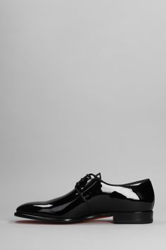 Calf, 100% Party Oxfords With Branded Insole And Plain Toe, Luxury Patent Leather Oxfords For Derby, Formal Patent Leather Oxfords With Branded Insole, Luxury Patent Leather Business Shoes, Luxury Patent Leather Dress Shoes For Office, Luxury Dress Shoes With Branded Insole For Galas, Luxury Dress Shoes With Removable Insole For Galas, Luxury Dress Shoes For Galas With Removable Insole, Modern Formal Dress Shoes With Pointed Toe