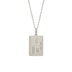 Celebrate London's iconic landmarks with this exquisite sterling silver necklace. The beautifully detailed postcard pendant showcases the London Eye, Big Ben, Westminster Bridge, and the Houses of Parliament, each intricately engraved to highlight the city's architectural beauty.  The back of the pendant features the heartfelt inscription "Love from London," adding a personal touch. Whether you're a Londoner at heart or simply love the city, this necklace is a perfect keepsake, allowing you to c The London Eye, Westminster Bridge, Dad Jewelry, London Landmarks, June Birthstone Jewelry, Houses Of Parliament, Zodiac Jewelry, London Eye, Gifts For New Mums