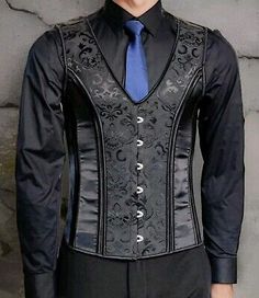 Suit With Lace, Elegant Fitted Corset For Halloween, Spring Costume Party Fitted Corset, Fitted Formal Corset For Spring, Spring Formal Fitted Corset, Fitted Corset For Formal Spring Occasions, Corset Vest Men Wedding, Fitted Sleeveless Corset For Costumes, Spring Fitted Corset With Buttons