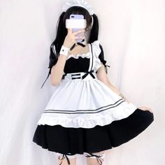 black apron dress Carnival Dress, Xxxl Dress, Costume Cosplay, Cosplay Dress