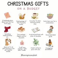 christmas gifts on a budget list