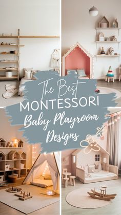 the best montessori baby playroom designs for babies and toddlers to enjoy