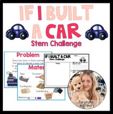 This STEM activity is perfect for back to school! Read the story If I Built a Car by Chris Van Dusen and have students create a car. Their vehicle must float or fly! Cars Kindergarten Activities, Homeschool Units, Car Activities, Auto Mechanic, Stem Activity, Stem Challenges, Student Created, Car Mechanic, Stem Activities