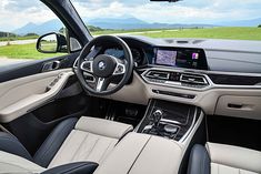 the interior of a bmw vehicle