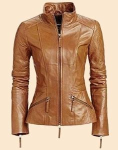 Item Specific   Condition: New with tags: A brand-new, unused, and unworn item (including handmade items) in the original ... Read more about the condition Handmade: Yes Material : Lambskin Leather Inside Material : Satin Lining Department: Women & Girls Character: Beautiful Jacket, Colour : Tan Theme: Biker, Classic, College, Designer, Elegant, Happy, Love, Modern, Motorcycle, Outdoor Pattern: Solid Closure: Zipper Size : XXS/XS/S/M/L/XL/2XL/3XL/4XL/5XL (All Sizes available) Season: Fall, Spring, Summer, Winter Occasion: Gift for Halloween , Birthday Gift , Surprise Gift , Anniversary Gift, Personalized Gift , Special Occasional Gift , Surprises Valentine Gift , Christmas Gift , Housewarming Gift , luxury Gift. Womens Lambskin Tan Leather Jacket For Winter, Real Leather Jacket For Women's Tan Leather Jackets, Leather Jacket Style, Lambskin Leather Jacket, Slim Fit Jackets, Real Leather Jacket, Brown Leather Jacket, Leather Motorcycle Jacket, Biker Style, Leather Moto Jacket