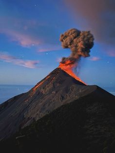 #volcano #fuego #guatemala #hiking #backpacking #bucketlist #granola Volcano Hike, Guatemala Volcano, Guatemala Volcano Hiking, Gopro, Volcano, Guatemala, Backpacking, Solo Travel, Geology