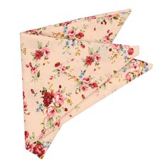 You're going to like this one. Our peach floral pocket square is simple enough for casual wear, yet elegant enough to add on your wedding day. The pattern is on a large, 12-inch by 12-inch square to suit a wide variety of folds. Made from 100% cotton, so there's no shine. Matching ties and bow ties available for purchase. Product Features Measures 12" by 12" Rolled, finished edges Made from 100% Cotton One-sided Imported Pink Cotton Handkerchief For Spring, Pink Cotton Handkerchiefs For Weddings, Floral Pocket Square, Floral Pocket, Color Swatch, Striped Tie, Peachy Pink, Color Swatches, Pocket Square