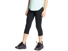 C9 Champion Capri Leggings (Little Kids/Big Kids) - Women's Clothing : Ebony : Have her sporting a basic casual look with the C9 Champion Capri Leggings. These lightweight stretch pants are crafted with an elasticized waist and cropped cut for versatility when styling. Pull-on design. Durable shrink resistant fabric stands up to repeated washings. 90% polyester, 10% spandex. Machine wash, tumble dry. Imported. Measurements: • Inseam: 16 Gk Leotards, Cashmere Hair, Fabric Stands, Dry Shampoo Hairstyles, Striped Leggings, Stretch Pants, Capri Leggings, Leotards