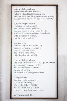 a poem written in white on a wall