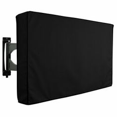 an image of a black screen on the wall for tvs up to 55 inches