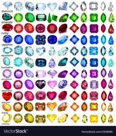 Gem Tattoo, Jewellery Design Sketches, Jewelry Illustration, Gems Art, Jewellery Sketches, Diamond Size Chart, Diamond Sizes