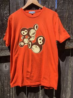 "Super rare Takashi Murakami DOB T-shirt from the Hiropon Factory   Purchased from a Super Flat show in 2001 This shirt is barely worn and in Very Good to Excellent condition Brand: 100% cotton Size: Large Pit to pit: 19\" Length: 27\"" T Shirt Outfit, Takashi Murakami, Young T, Mens T Shirts, Tshirt Outfits, Long Sleeve Sweatshirts, Shirt Outfit, Nail Ideas, Tank Shirt