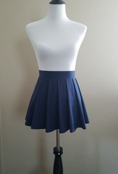 This is a made-to-order custom knife pleat mini skirt great for everyday wear or Japanese anime cosplay. These are full, loose pleats. The pattern for this skirt is cut in a semi circle, then pleated. This style is great for accommodating larger hips while at the same time it can make narrow hips appear fuller. This mini pleat skirt is available in any size from very petite to plus size and any color. The skirt closes in the back with an invisible zipper. It is made of high quality, high thread Anime Skirts, Formal Fashion Women, Skirt Hangers, Knife Pleat, Knife Pleats, Pleat Skirt, Custom Knife, Cosplay Dress, Fashion Tips For Women