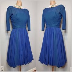 Check out this item in my Etsy shop https://www.etsy.com/listing/1390555839/1950s-arnold-scaasi-designer-silk Arnold Scaasi, Vintage Satin Dress, Blue Emerald, Dress Royal Blue, Boned Bodice, Silk Cocktail Dress, Dress Royal, Dresses Royal, Royal Blue Dresses