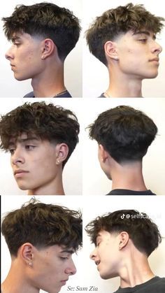 Full Fade Haircut Men, Curly Guy Hairstyles, Sam Zia, Boy Haircut Short, Low Taper Fade Curly Hair, Mens Undercut, Taper Fade Long Hair, Taper Fade Short Hair