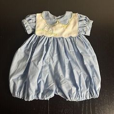 Vintage Jeffrey Ohrenstein London Baby Boy 6M Blue One-Piece Bunny Bubble Romper  | eBay Vintage Baby Boy Clothes, Baby Clothes Boy, Vintage Baby Boys, Mum Life, Vintage Kids Clothes, London Baby, Vintage Baby Clothes, Mom Era, Blue One Piece