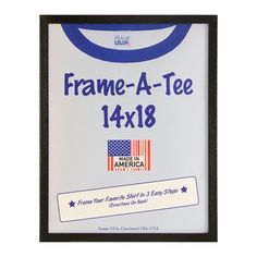 frame - a - tee 4x4 with american flag and stars on white background