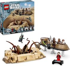 the lego star wars set is in its box and it's ready to be played