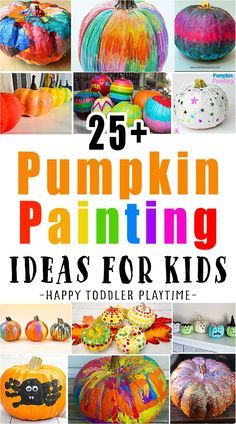 pumpkin painting ideas are here!!! Painting Ideas For Kids, Toddler Painting, Spider Crafts, Suncatcher Craft, Fun Pumpkins, Pumpkin Carving Templates, Pumpkin Painting