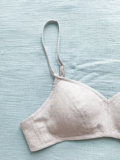 Linen Bra, Bra Ideas, Linen Sleepwear, Fashion Fairytale, Cotton Bra, Bra Items, Cotton Bras, Home Wear, Bra Sizes