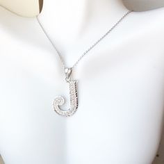 Pure 925 Sterling Silver Diamond Cut Initial Medium Letter J Necklace Metal: 925 Sterling Silver Chain: 16", 18", 20", 22 Inches L Pendant: Medium Height: 1.5" (38.1 Mm) Medium Width: 0.8" (20.3 Mm) Brand New With Box Pendant Can Be Purchase Separately Letter Also Available In Small Or Large Size In Different Listings (See Last Photo) Available In Any Letter From A-Z (Made In Usa, Might Take 8-12 Days To Ship) Sterling Silver Hallmarked Initial Necklace, Letter J Necklace, Pandora Bracelet Charms Ideas, J Necklace, Shine Jewelry, Bracelet Charms, Pandora Bracelet Charms, Letter J, 925 Sterling Silver Chain