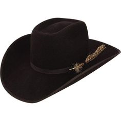 Resistol Youth Holt Jr. B Black Felt Cowboy Hat Cheap Black Felt Hat For Rodeo, Cowboy Hat Cheap Black, Luxury Black Felt Hat For Rodeo, Cheap Black Cowboy Hat For Ranch, Stral Cow Boy Hats, Luxury Black Cowboy Hat For Rodeo, Luxury Black Cowboy Hat With Flat Crown, Luxury Fitted Black Cowboy Hat, Luxury Black Winter Cowboy Hat