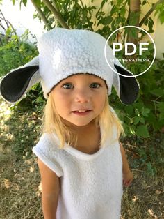 Meet Lena Lamb: soft and sheepy with adorable floppy ears! Gender neutral to suit both boys and girls, this pattern creates the perfect costume for Halloween, Carnival, even Christmas Pageants or everyday pretend play! Digital sewing pattern available for instant download. No physical pattern or finished product will be shipped with purchase of this item. PDF FILES INCLUDE: Pattern pieces and instructions written in clear, simple, modern English with photos and pattern layout. Easily printed on Gruffalo Costume, Pdf Sewing Patterns Kids, Squid Costume, Sheep Costume, Lamb Costume, Sheep Costumes, Octopus Costume, Kids Halloween Costume, Owl Costume