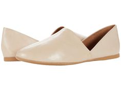 Miz Mooz Kimmy - Women's Flat Shoes : Cream : Keep things simple and sweet with the cute Kimmy slip-on from Miz Mooz. Smooth leather uppers with a round toe. Easy slip-on style. Soft and breathable leather linings. Cushioned, leather-lined footbed. Flexible rubber outsole. Imported. Measurements: Heel Height: 1 4 in Weight: 5 oz Product measurements were taken using size 39 (US Women's 8.5-9), width B - Medium. Please note that measurements may vary by size. Weight of footwear is based on a sing Shoes Cream, Women's Flat Shoes, Miz Mooz, Cream Shoes, Flat Shoes, Womens Flats, Product Reviews, Smooth Leather, Flat Shoes Women