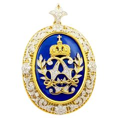 Lapiz Lazuli 26.79 carats and Diamond 1.11 carats Brooch/Pendant set in 18K Gold Settings Width: 4.8 cm Length: 6.0 cm Total Weight: 26.24 grams "We first opened doors in 1980 when it was then situated in the vicinity of the Victory Monument; a small and modest storefront with a couple of counters. From its humble beginnings to where it stands today, our company has proven its abilities as a jeweler. Since the beginning, we have been supplying fine quality pieces to dealers, wholesalers and cust Luxury Yellow Gold Cabochon Brooches, Luxury Cabochon Pendant Brooch, Luxury Blue Brooch Jewelry, Luxury Blue Jewelry Brooch, Luxury Hallmarked Oval Brooch, Luxury Diamond Pendant Brooches, Luxury Diamond Brooches, Gold Diamond Pendant Brooches, Gold Diamond Pendant Brooch