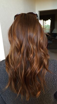 #natural From Red Hair To Brown, Balayage On Copper Hair, Brunette Turned Redhead, Golden Brown Copper Hair, Brown Auburn Hair Color Balayage, Expensive Red Hair, Cookie Butter Hair, Natural Brown Red Hair, Copper Hair On Brown Hair