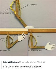 the instructions for how to make a paper chain frame with scissors and tape on it