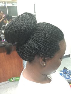 Braided Twist, Senegalese Twist Braids, Hair Twists, Braided Bun Hairstyles, Twist Hair, Senegalese Twist