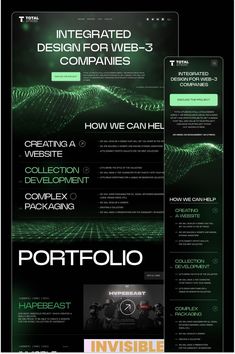 the website design for web companies