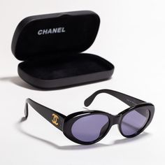 CHANEL Vintage Cat Eye Sunglasses 05974 Runaway Black Lens Eyewear Glasses Channel Sunglasses, Chanel Glasses, Winter Sunglasses, Eyewear Glasses, Chanel Sunglasses, Chanel Vintage, Eye Wear Glasses, Vintage Cat, Shopping Spree