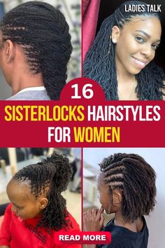 Celebrate your natural beauty with these gorgeous summer sisterlocks hairstyles. Perfect for women who want a low-maintenance yet stylish look, sisterlocks offer a versatile and unique way to wear your hair. Whether you prefer long, flowing locks or a chic, short style, these sisterlocks hairstyles will keep you looking fabulous and confident throughout the summer. Embrace your natural texture and showcase your individual style with these beautiful summer looks. #Sisterlocks #NaturalHair #SummerHairstyles #HairstylesForWomen #UniqueStyles #ConfidentBeauty Sisterlocs Hairstyles Black Women, Curly Micro Locs Hairstyles, Styles For Sisterlocks Loc Hairstyles, Styling Sister Locks For Wedding, Locs Hair Styles Women, Microlocs With Undercut, Sister Locs Styling, Sisterloc Hairstyles For Women, Sister Locs Styles Hairstyles