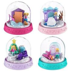 Polly Pocket Globe Scene Ornament - Choose your favorite-Mattel-ToyShnip Dog Igloo, Snow Cabin, Childhood Memories 90s, Ice Sculpture, Hello Kitty Crafts, Winter Cabin, Ice Sculptures, Dream Gift, Winter Adventure